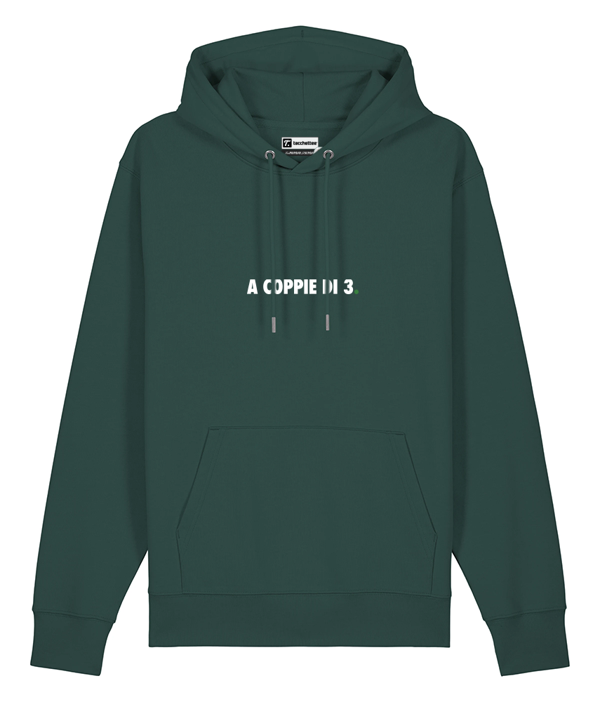 A COPPIE DI 3. Felpa cappuccio