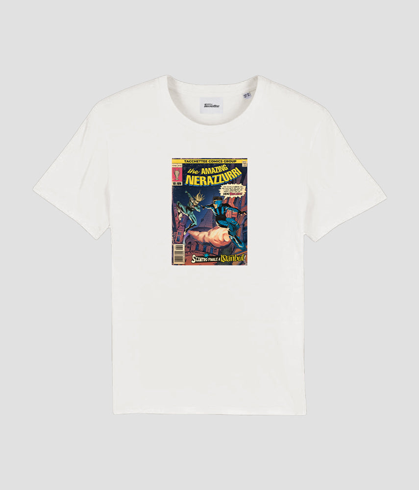 THE AMAZING NERAZZURRI T-shirt stampata