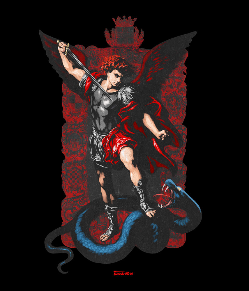 L'ANGELO DELL'INFERNO ROSSONERO T-shirt