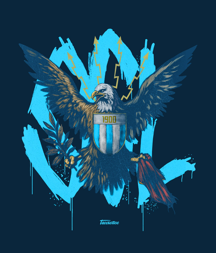 IL VOLO DELL'AQUILA CELESTE T-shirt