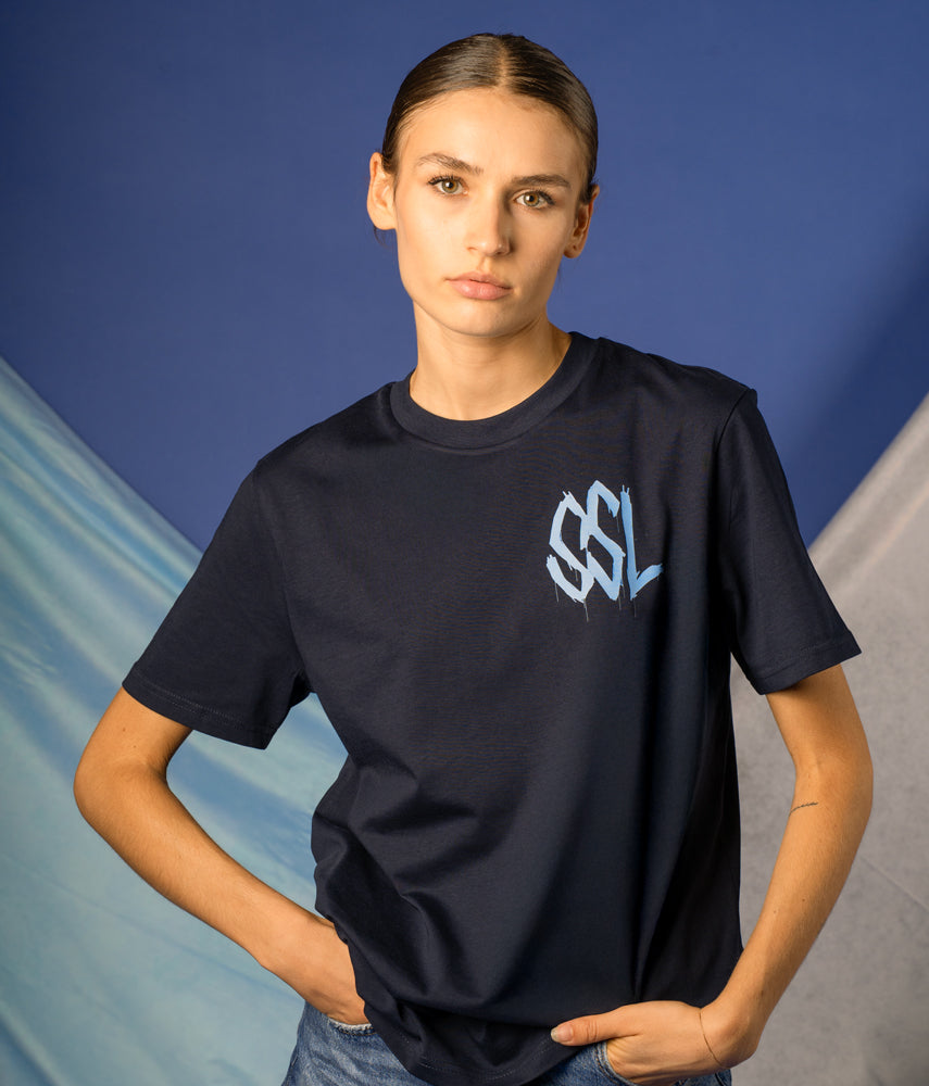 IL VOLO DELL'AQUILA CELESTE T-shirt