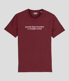 PERCHÈ DOPO ISTANBUL T-shirt stampata - Tacchettee