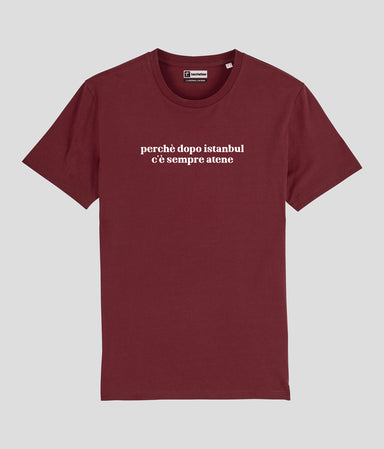 PERCHÈ DOPO ISTANBUL T-shirt stampata - Tacchettee
