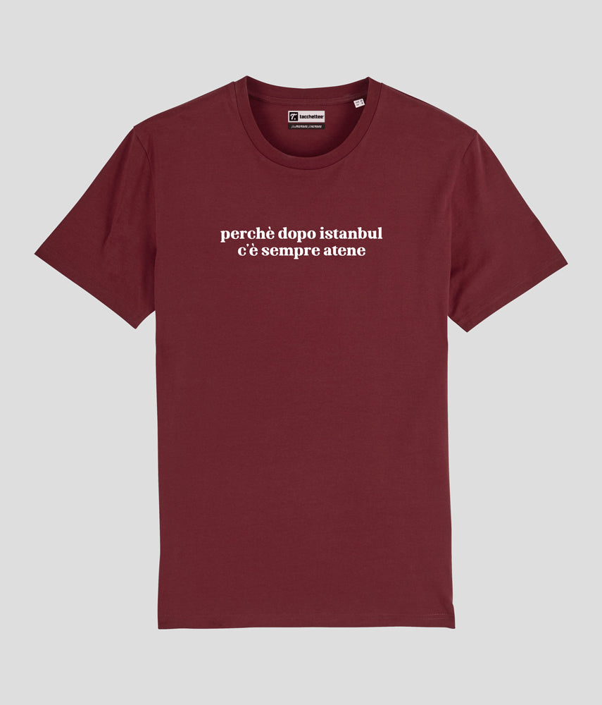 PERCHÈ DOPO ISTANBUL T-shirt stampata - Tacchettee