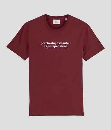 PERCHÈ DOPO ISTANBUL T-shirt stampata - Tacchettee