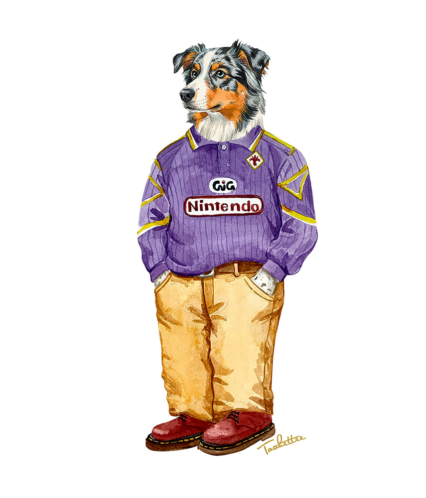 L'AUSTRALIAN SHEPPERD Felpa cappuccio