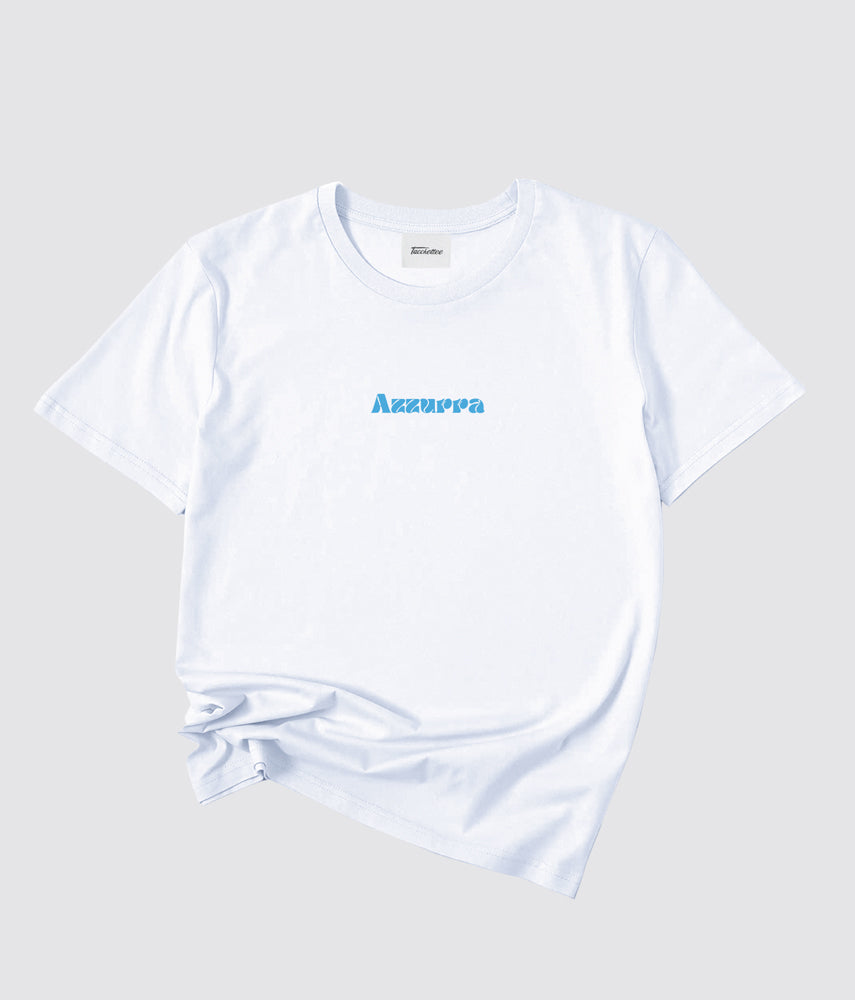 AZZURRA T-shirt stampata