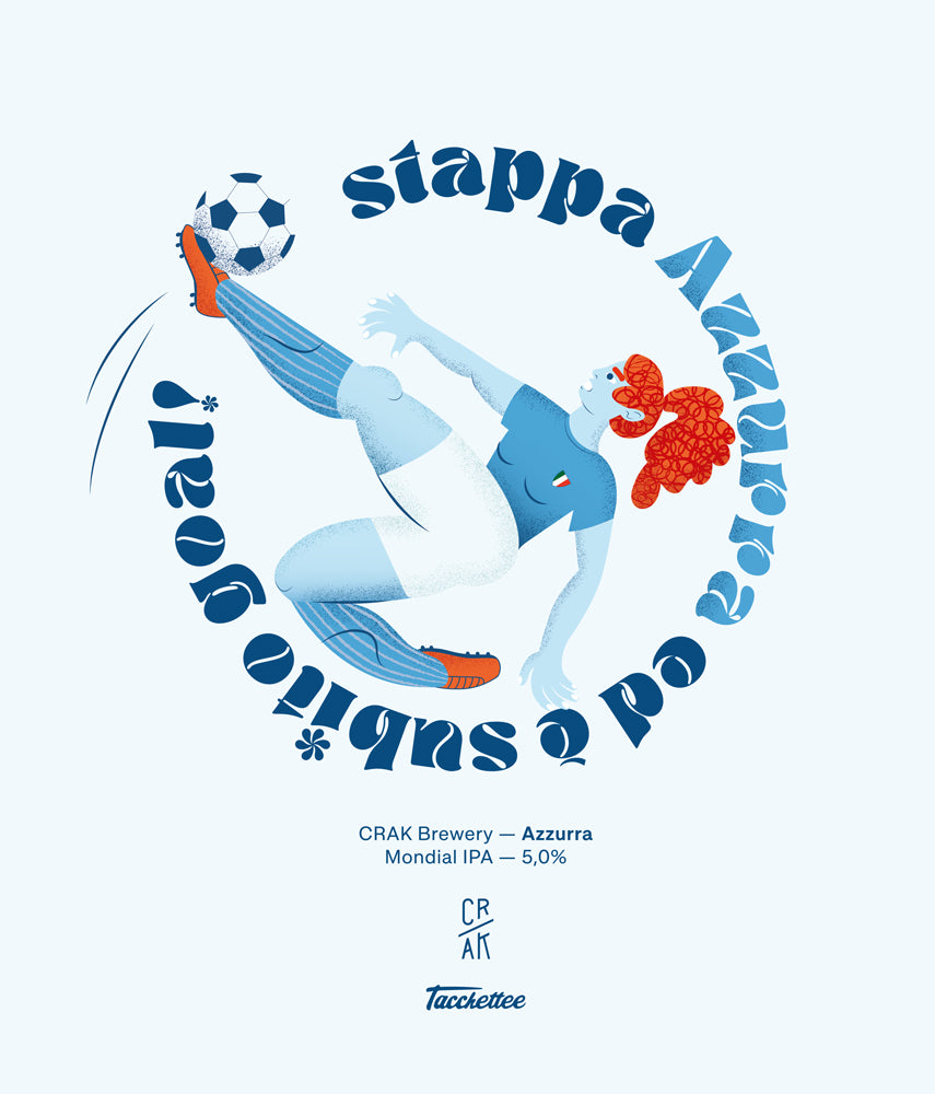 AZZURRA T-shirt stampata