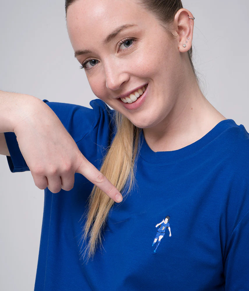 LET'S GO TO BERLIN! Tacchettee x Italia FIGC Embroidered T-shirt
