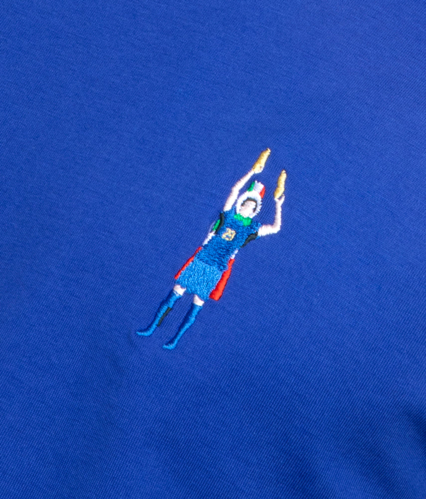SPOON IN AMSTERDAM Tacchettee x Italia FIGC Embroidered T-shirt