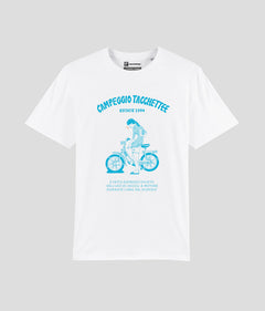1994 CAMPEGGIO TACCHETTEE T-shirt stampata - Tacchettee