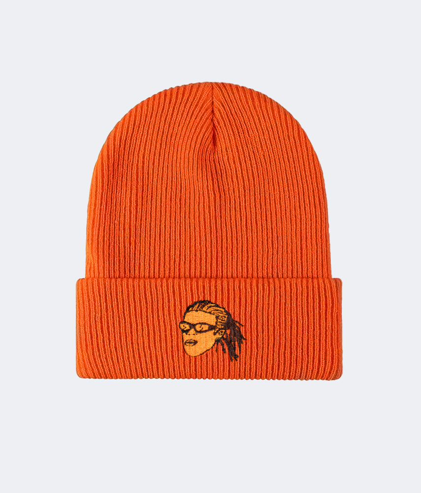 ORANGE Beanie hat