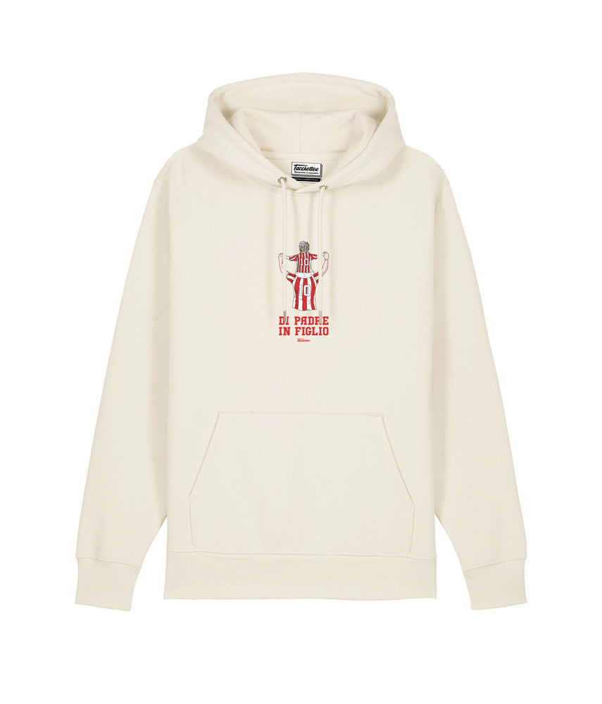 BIANCOROSSO DI PADRE/MADRE IN FIGLIO/A Felpa Cappuccio
