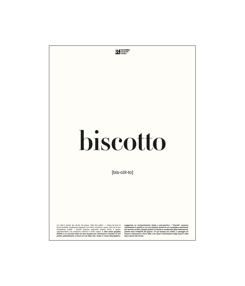 BISCOTTO Poster