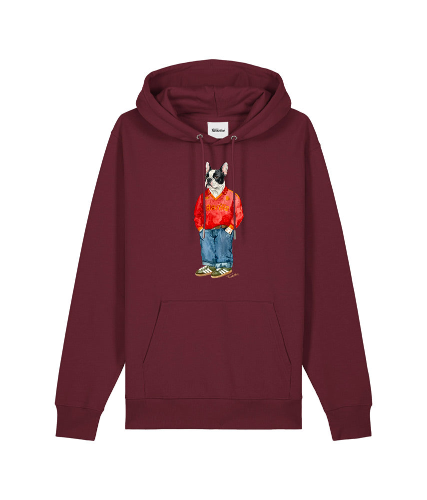 IL BULLDOG FRANCESE Felpa cappuccio