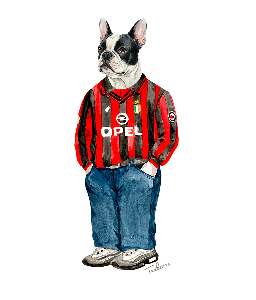 IL BULLDOG FRANCESE Felpa cappuccio