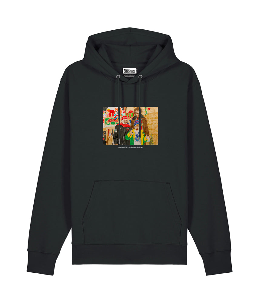 BUON NATALE, MALEDETTO ANIMALE! Felpa cappuccio