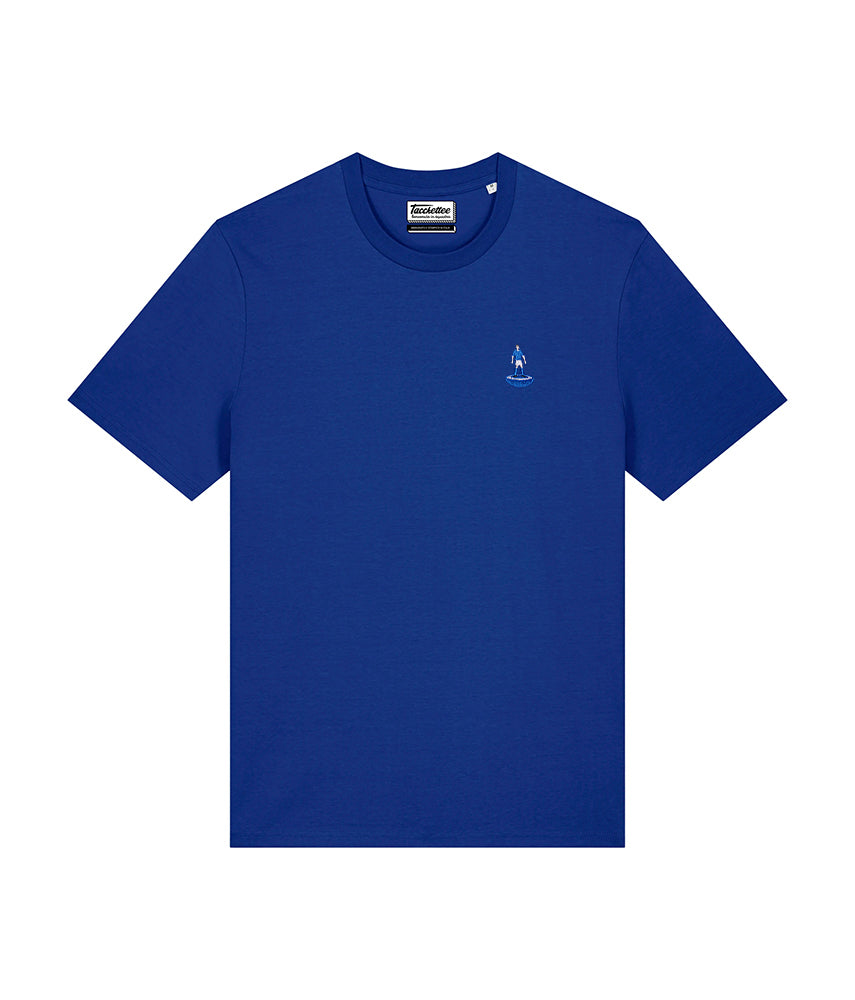 CALCIOTAVOLO AZZURRO T-shirt ricamata