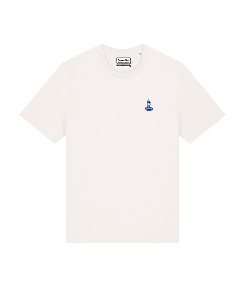 CALCIOTAVOLO AZZURRO T-shirt ricamata