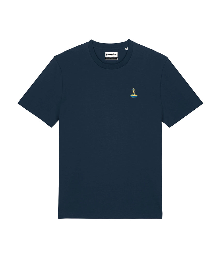 FOOTBALL TABLE YELLOW AND RED Embroidered T-shirt