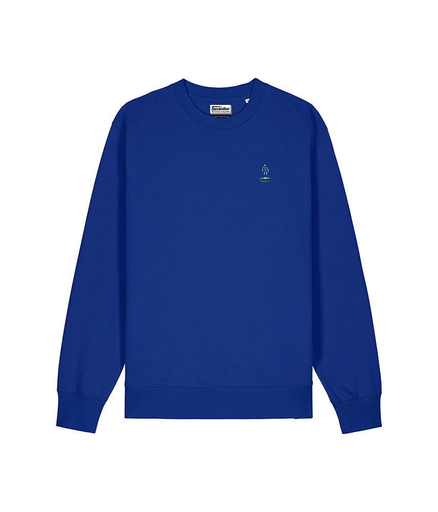 BLACK AND BLUE TABLE FOOTBALL Crewneck Sweatshirt