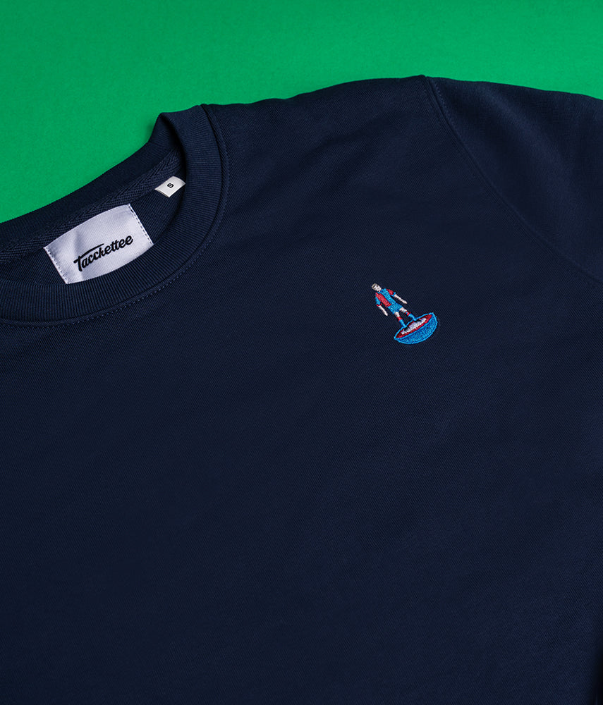 RED AND BLUE TABLE FOOTBALL Crewneck Sweatshirt
