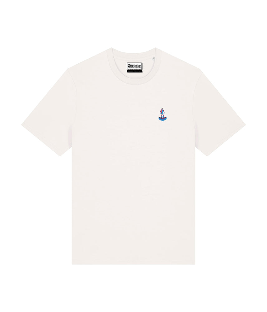 CALCIOTAVOLO ROSSOBLU T-shirt ricamata