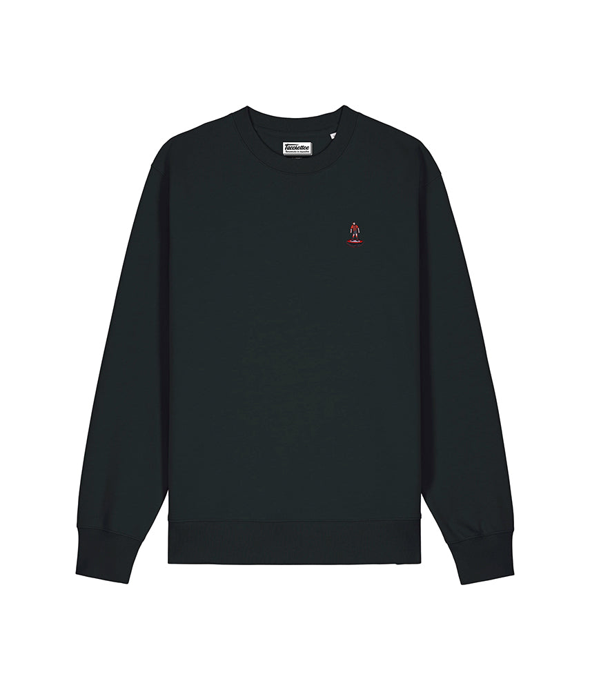 RED AND BLACK TABLE FOOTBALL Crewneck Sweatshirt
