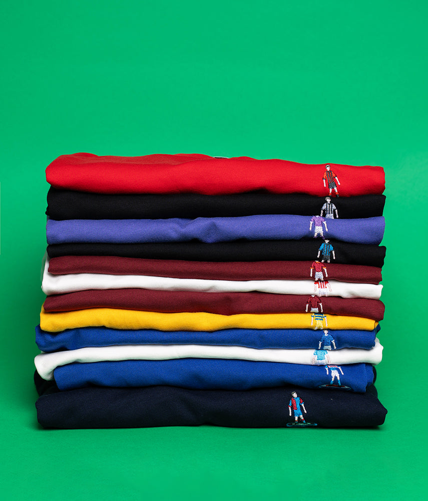 TABLE FOOTBALL GRANATA Embroidered T-shirt