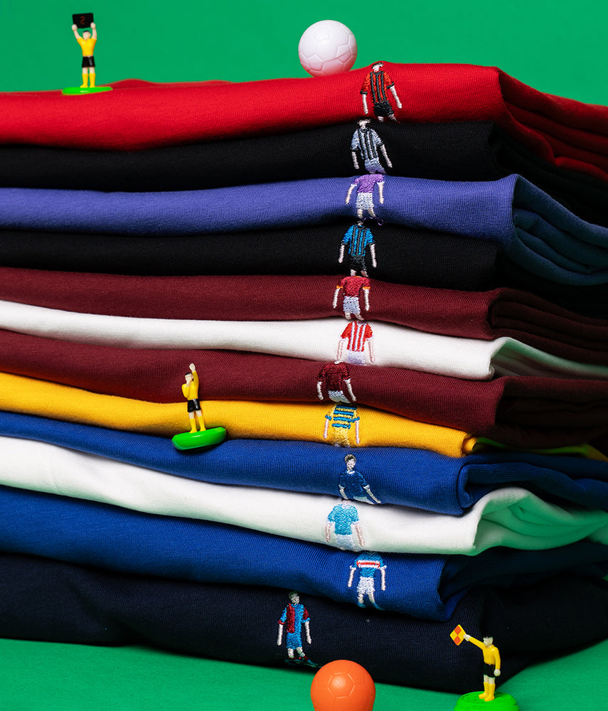 TABLE FOOTBALL GRANATA Embroidered T-shirt