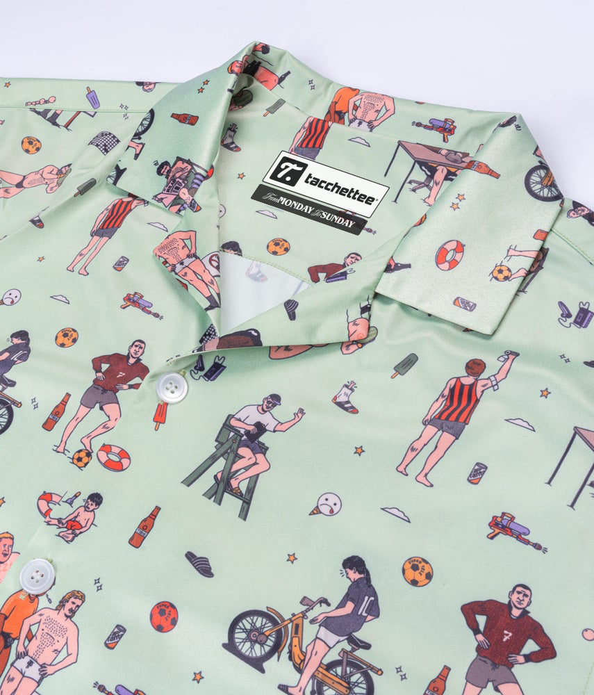 CAMPEGGIO TACCHETTEE Camicia - Tacchettee