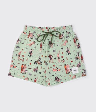 CAMPEGGIO TACCHETTEE Shorts Mare - Tacchettee