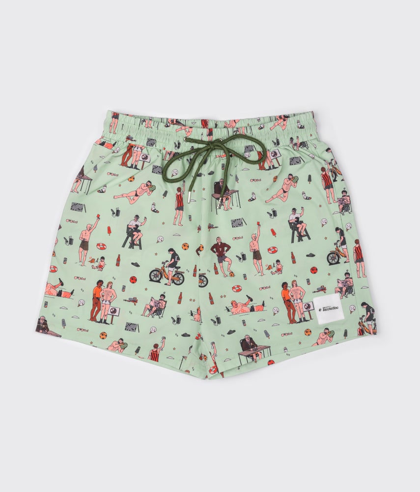 CAMPEGGIO TACCHETTEE Shorts Mare - Tacchettee