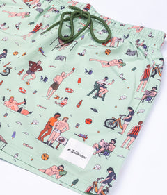 CAMPEGGIO TACCHETTEE Shorts Mare - Tacchettee