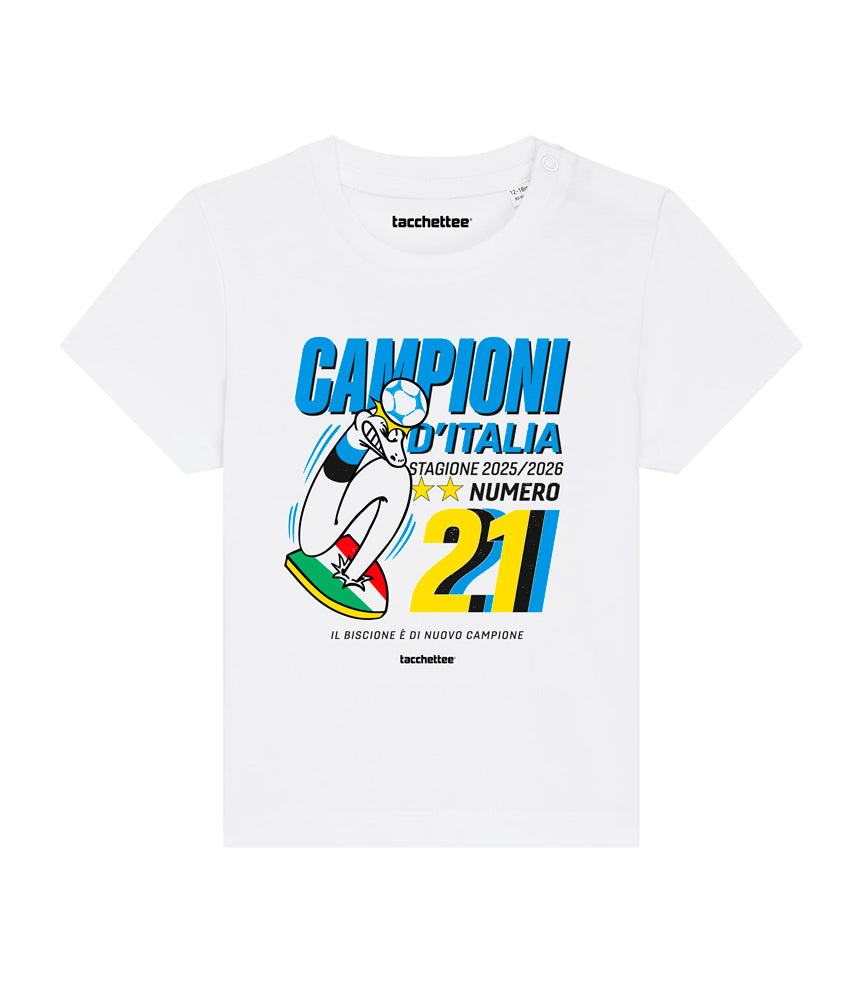 CAMPIONI D'ITALIA 2025/2026 Baby T-shirt