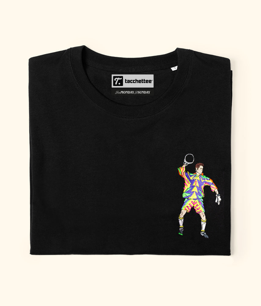 ARLECCHEENO T-shirt ricamata - Tacchettee