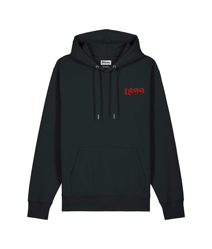 L'ANGELO DELL'INFERNO ROSSONERO Felpa Cappuccio