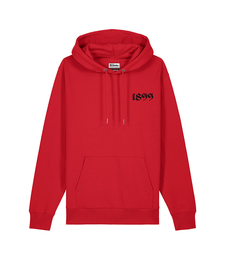 L'ANGELO DELL'INFERNO ROSSONERO Felpa Cappuccio