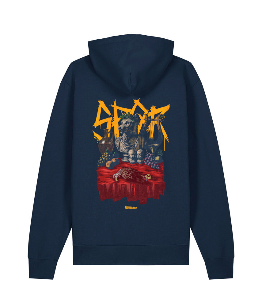 NELLA TANA DELLA LUPA Felpa Cappuccio