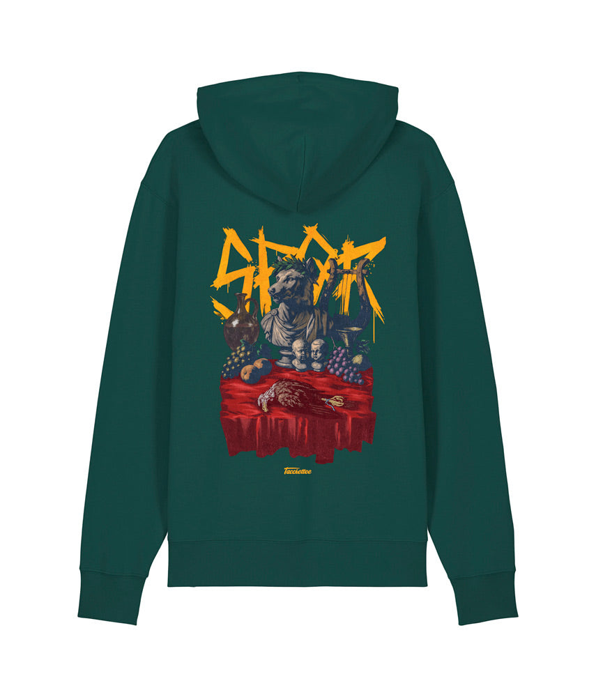 NELLA TANA DELLA LUPA Felpa Cappuccio