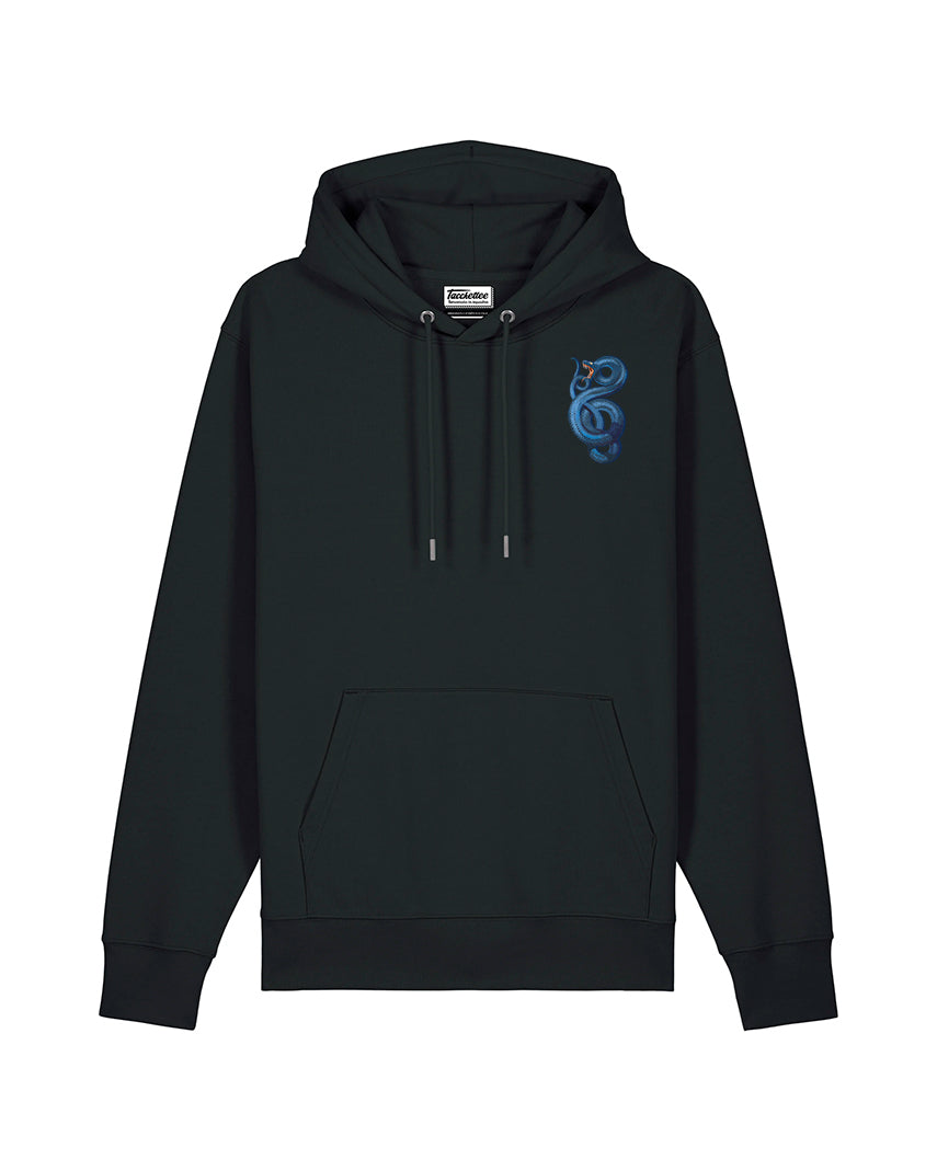 NELLA BOLGIA NERAZZURRA Felpa cappuccio