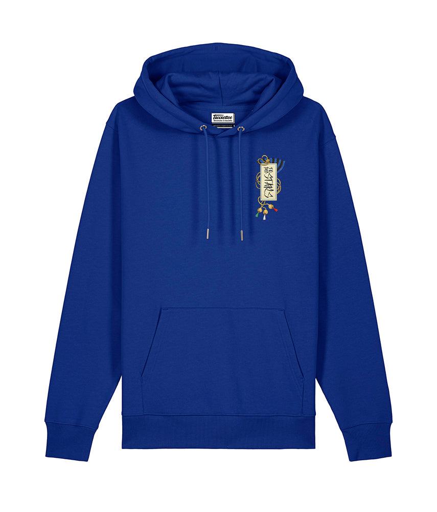 LA GEISHA NERAZZURRA Felpa cappuccio