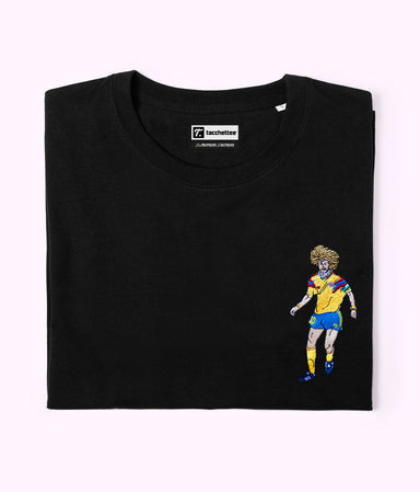 TULEEPANO BIONDO T-shirt ricamata - Tacchettee