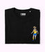 TULEEPANO BIONDO T-shirt ricamata - Tacchettee