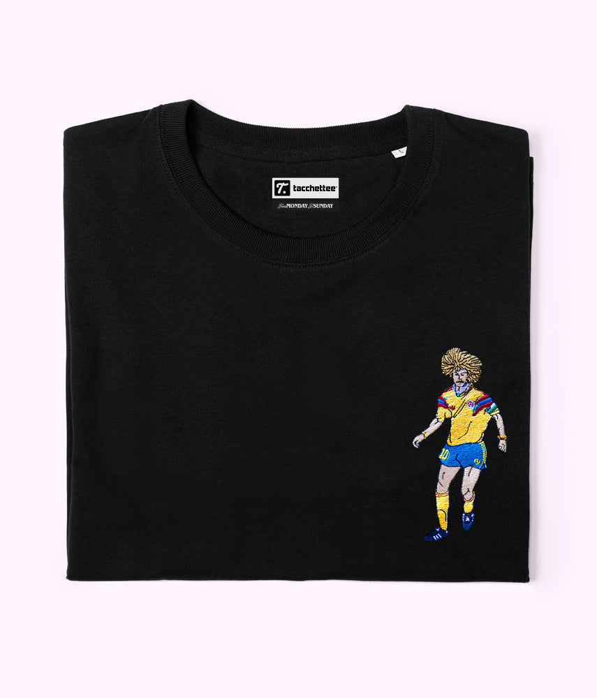 TULEEPANO BIONDO T-shirt ricamata - Tacchettee