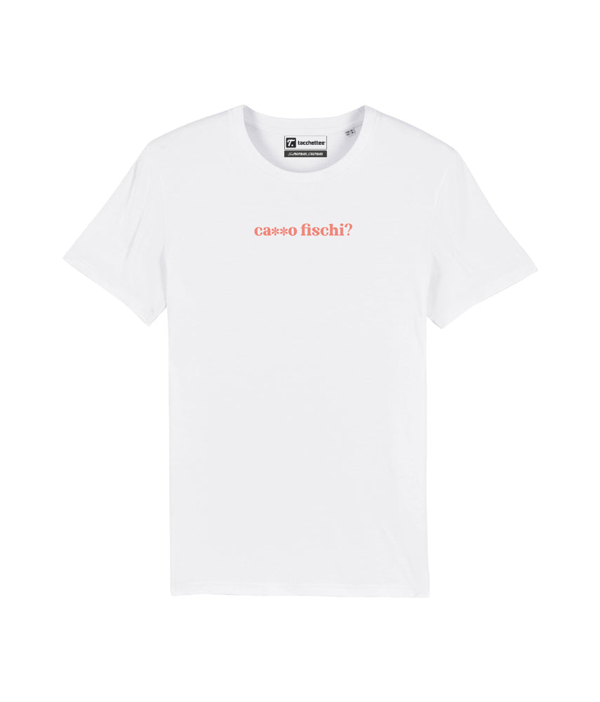 CA**O FISCHI? T-shirt stampata - Tacchettee