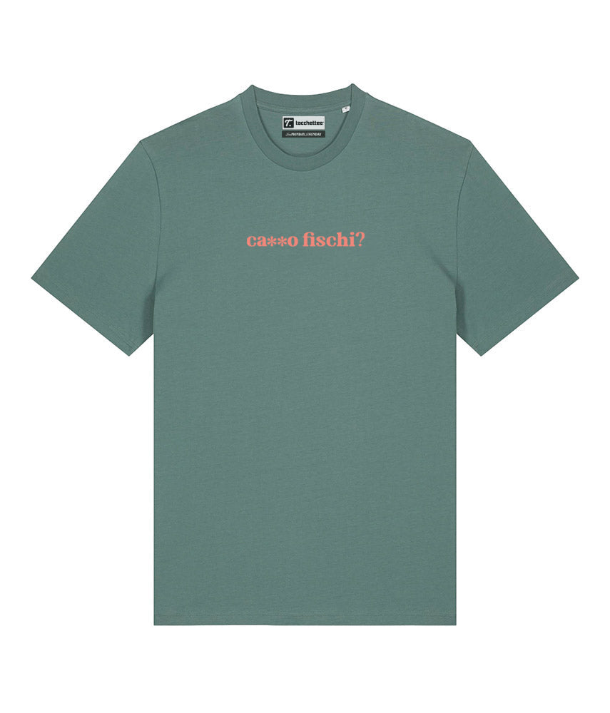 CA**O FISCHI? T-shirt stampata - Tacchettee