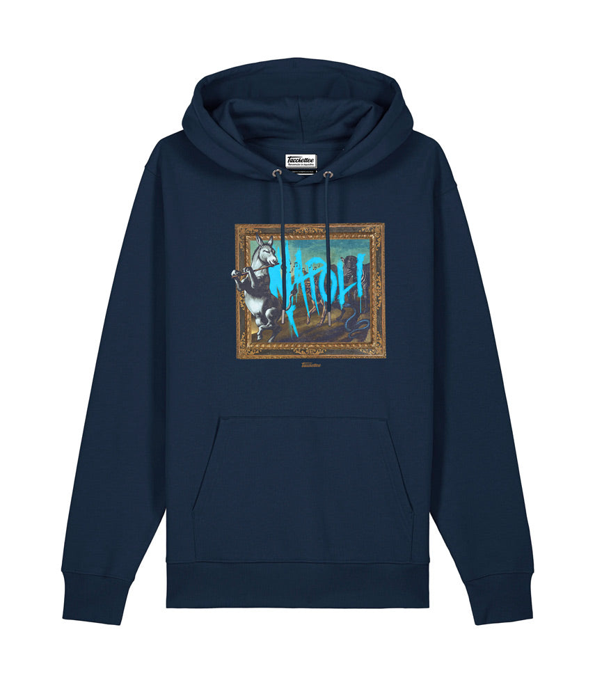 CCÀ NISCIUNO É FESS Felpa cappuccio