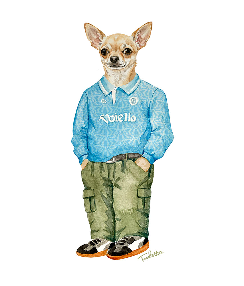 IL CHIHUAHUA Felpa cappuccio