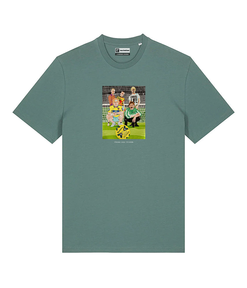 CHOOSE YOUR FRIENDS T-shirt stampata - Tacchettee
